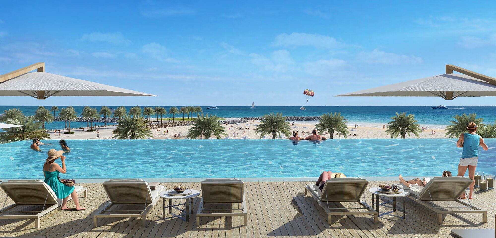 Marassi beach deck