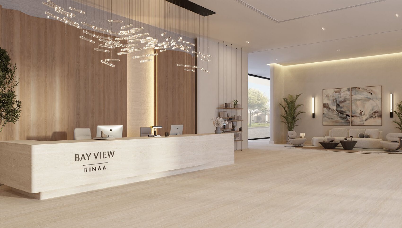 Bayview reception lobby