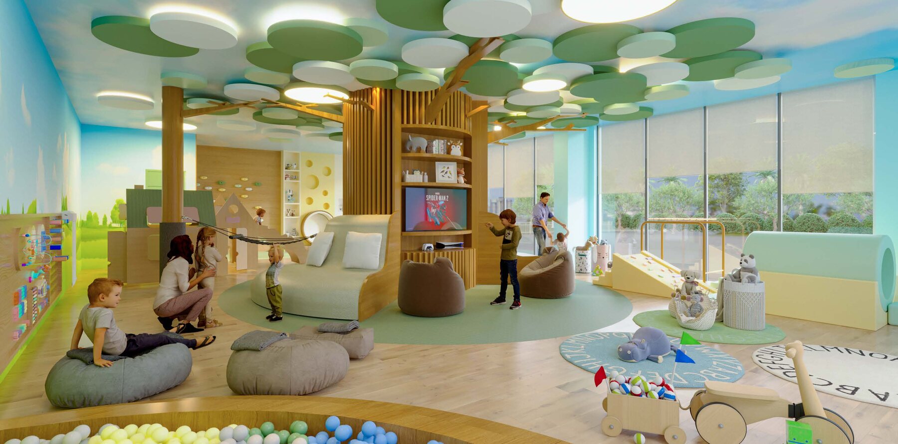 Marassi Views kids play